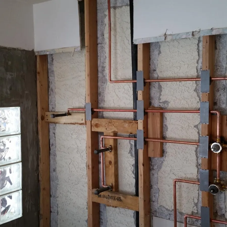 Copper pipe installation for Repiping in Harpswell